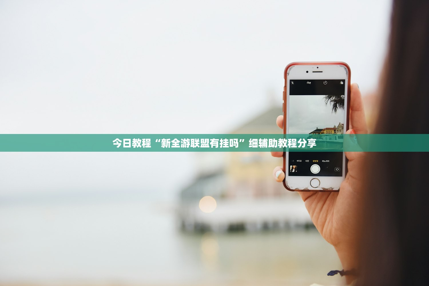 今日教程“新全游联盟有挂吗	”细辅助教程分享
